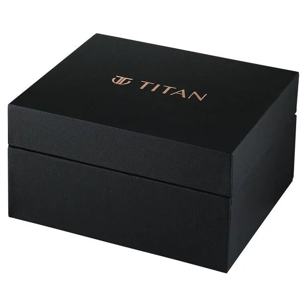 Titan Classique Yellow Dial Interchangeable Straps Analog Watch for Men