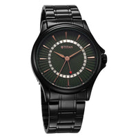 Titan Karishma Quartz Analog with Date Green Dial Stainless Steel Strap Watch For Men