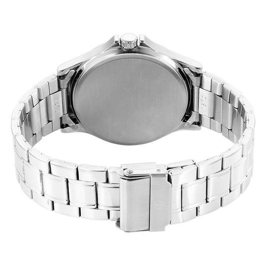 Titan Karishma Quartz Analog with Date Blue Dial Stainless Steel Strap Watch For Men