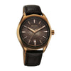 Titan Stellar Starlight Analog with Concealed Automatic and Brown Dial Brown Leather Strap Watch for Men
