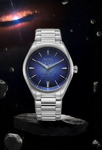 Titan Stellar Starburst Blue Dial Concealed Automatic Watch