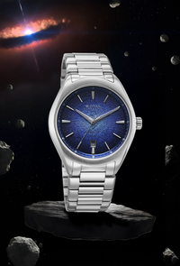 Titan Stellar Starburst Blue Dial Concealed Automatic Watch