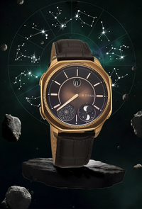 Titan Stellar Jumping Hour Micromotors Dual Moonphase Watch