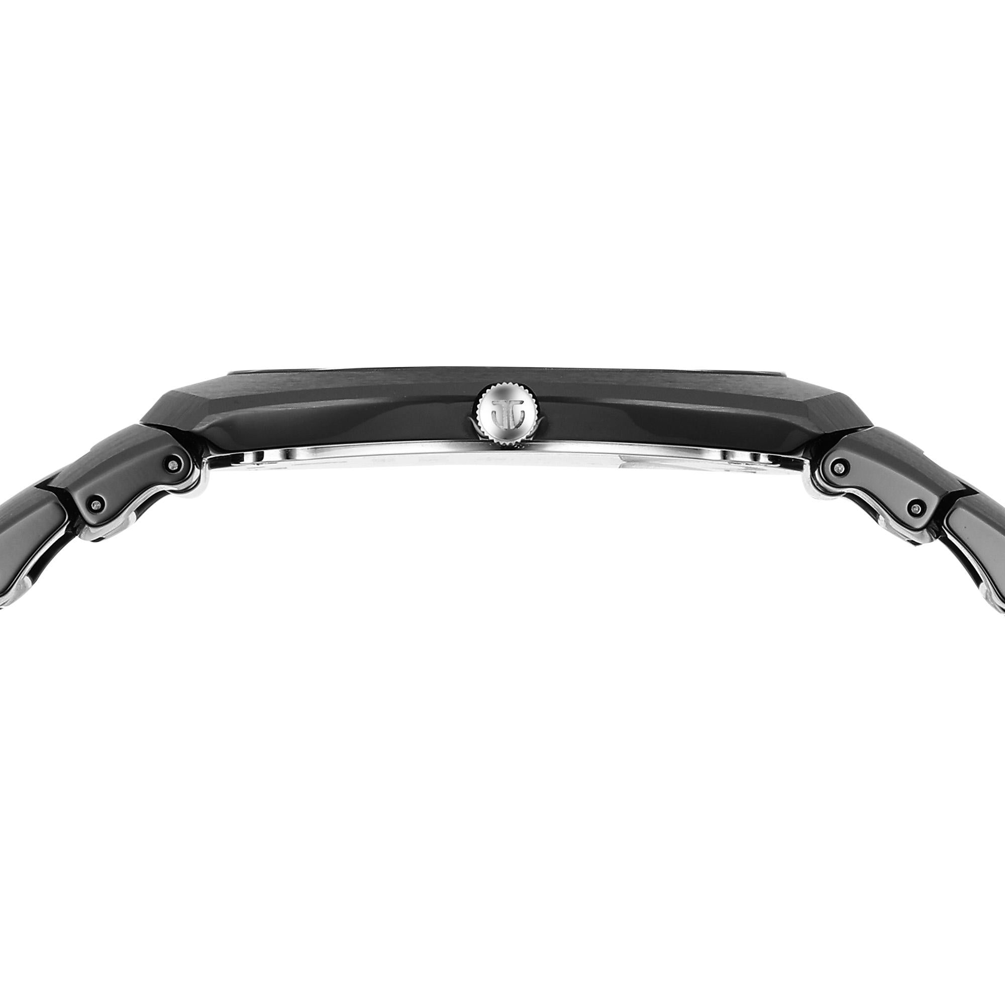 Titan Edge Black Special Dial Ceramic Strap Analog Watch for Men