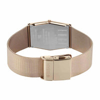 Titan Edge Brown Special Dial Gold Stainless Steel Strap Analog Watch for Men