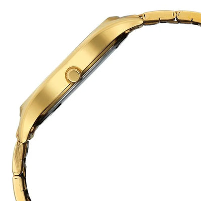 Titan Green Dial Gold Metal Strap Analog with Day Date Watch for Men