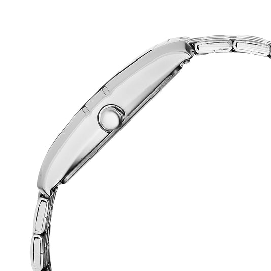 Titan Quartz Silver Dial Stainless Steel Strap Watch For Gents