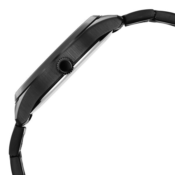 Titan Workwear Black Dial Stainless Steel Strap Analog with Date Watch for Men
