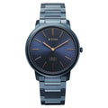 Titan Edge Blue Dial Stainless Steel Strap Analog Watch for Men