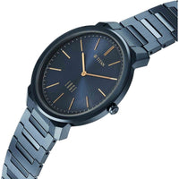 Titan Edge Blue Dial Stainless Steel Strap Analog Watch for Men