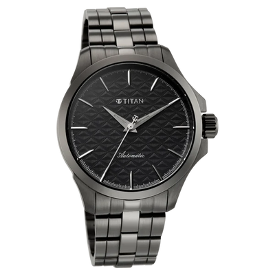 Titan Vetra Grey Dial 72 Hour Power Reserve Automatic Watch for Men