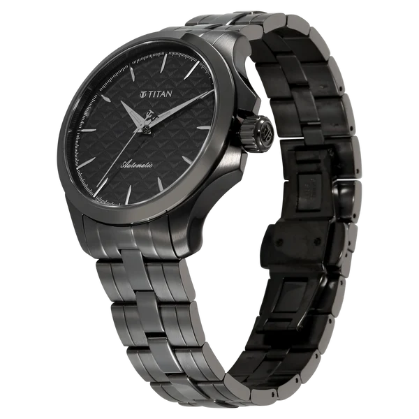 Titan Vetra Grey Dial 72 Hour Power Reserve Automatic Watch for Men