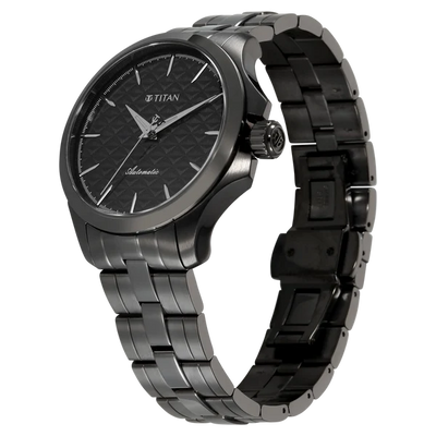 Titan Vetra Grey Dial 72 Hour Power Reserve Automatic Watch for Men