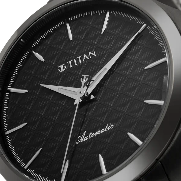 Titan Vetra Grey Dial 72 Hour Power Reserve Automatic Watch for Men
