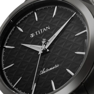 Titan Vetra Grey Dial 72 Hour Power Reserve Automatic Watch for Men