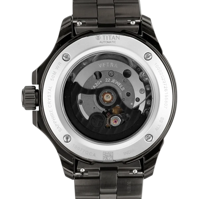 Titan Vetra Grey Dial 72 Hour Power Reserve Automatic Watch for Men