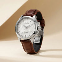 Titan Vetra White Dial 72 Hour Power Reserve Automatic Watch for Men