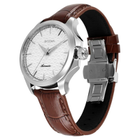 Titan Vetra White Dial 72 Hour Power Reserve Automatic Watch for Men