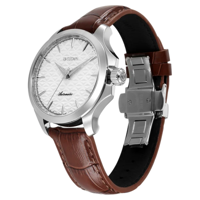 Titan Vetra White Dial 72 Hour Power Reserve Automatic Watch for Men