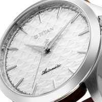 Titan Vetra White Dial 72 Hour Power Reserve Automatic Watch for Men