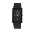 Titan Edge Quartz Analog Black Dial Leather Strap Watch for Men