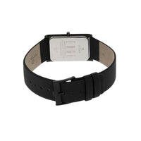 Titan Edge Quartz Analog Black Dial Leather Strap Watch for Men