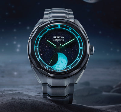 Titan Stellar Luna Aventurine Automatic Watch