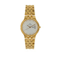 Titan White Dial Gold Stainless Steel Strap Analog with Day-Date Watch for Men