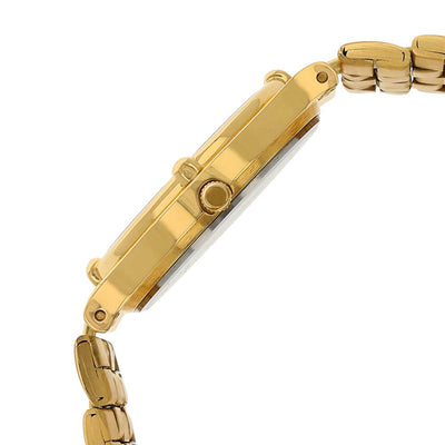 Titan White Dial Gold Stainless Steel Strap Analog with Day-Date Watch for Men