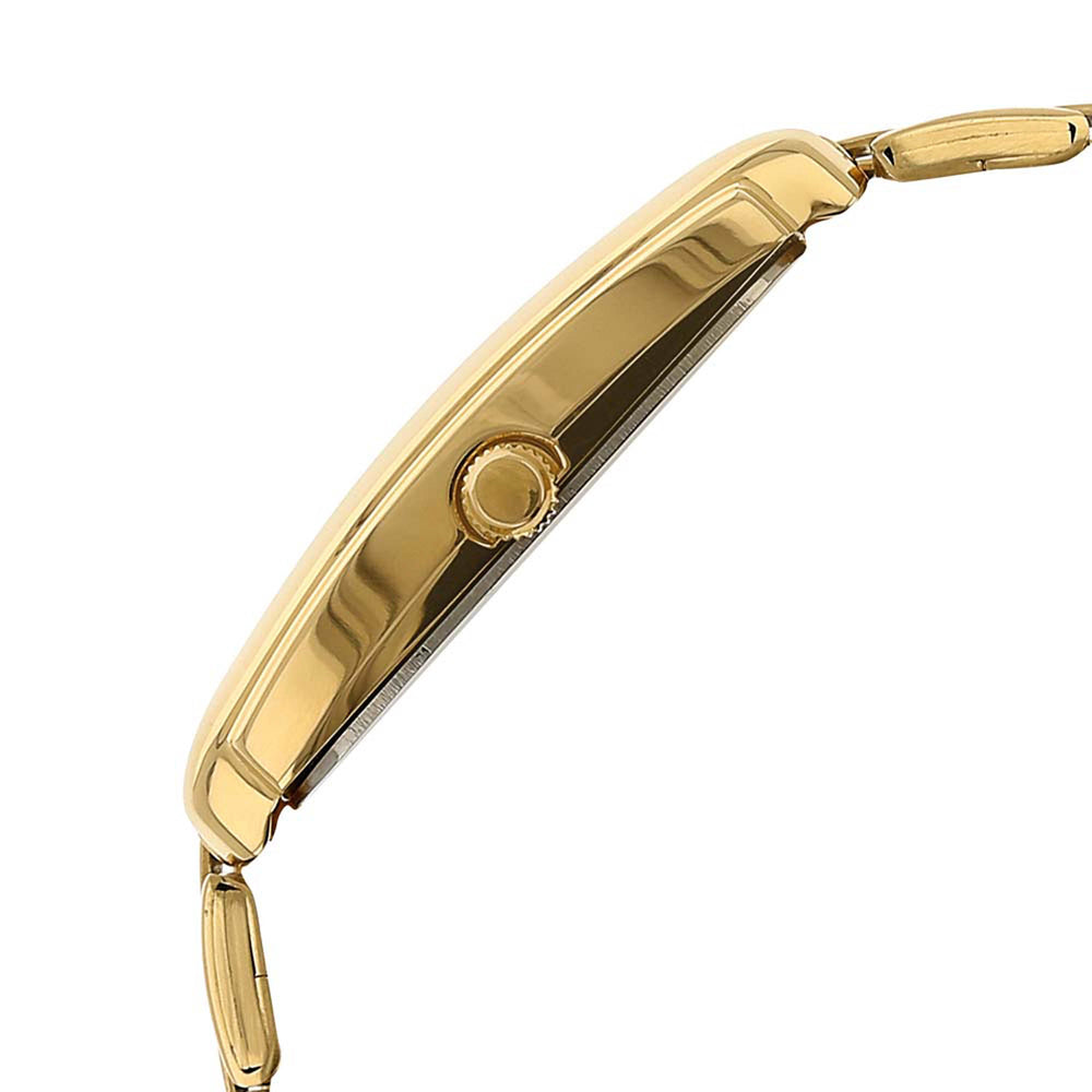 Titan Regalia White Special Dial Gold Metal Strap Analog with Date Watch for Men