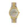 Titan Quartz Analog with Day and Date Champagne Dial Two Toned Stainless Steel Strap Watch For Men