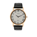 Titan Quartz Analog White Dial Leather Strap Watch for Men