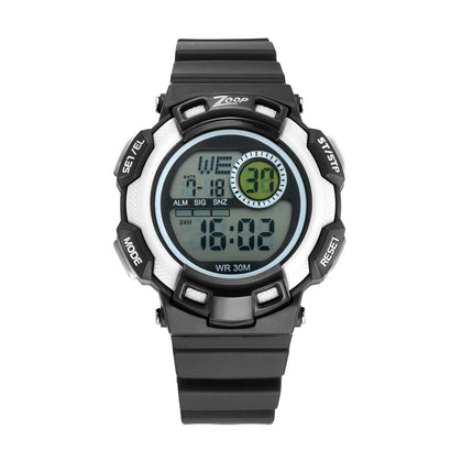 Zoop Digital Watch with Digital Dial & Black Strap for Boys Kids, from House of Titan