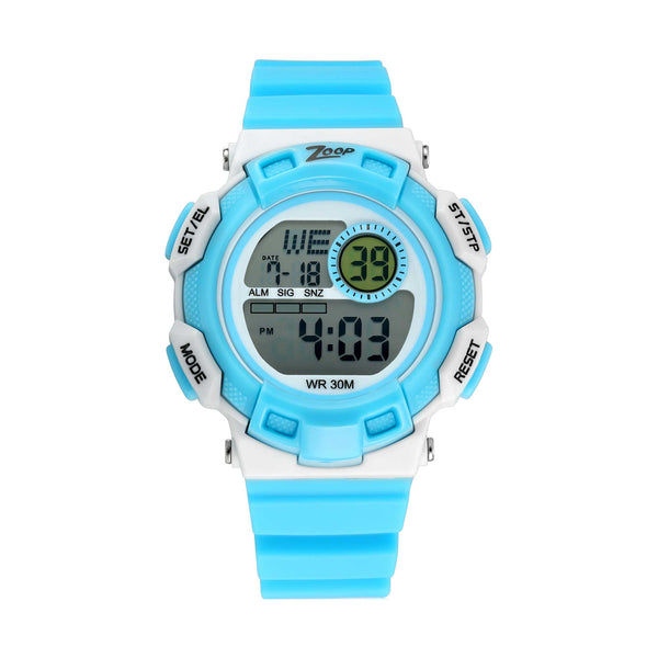 Zoop Digital Watch with Digital Dial & Blue Strap for Boys Kids, from House of Titan