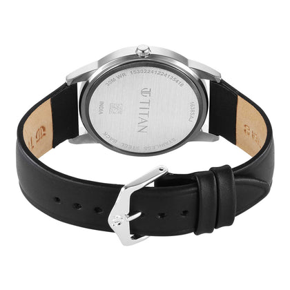 leather strap watch men's
