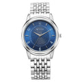 Titan Karishma Zing Quartz Analog Blue Dial Stainless Steel Strap Watch for Men