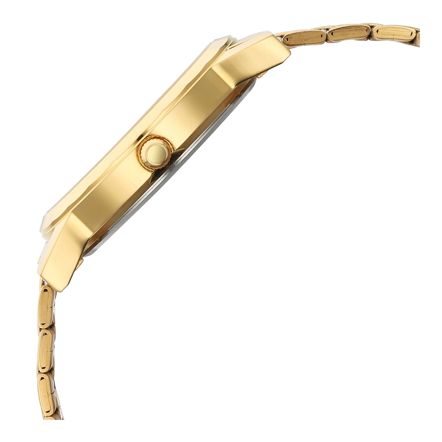 Titan Karishma Zing Quartz Analog Green Dial Golden Stainless Steel Strap Watch For Men