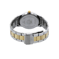 Titan Quartz Analog with Date Silver Dial Stainless Steel Strap Watch for Men