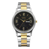 Titan Black Dial Alog Watch for Men (1650BM04)