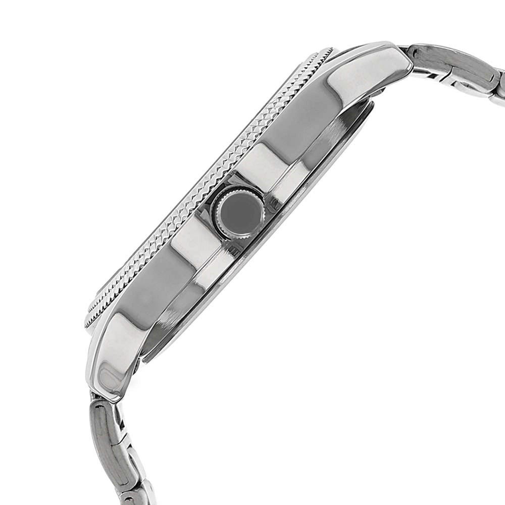 Titan Silver Dial Stainless Steel Strap Analog with Day-Date Watch for Men