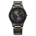 Titan Ceramic Camo Quartz Analog Green Dial Ceramic Strap Watch For Men