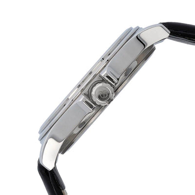 Titan Quartz Multifunction Anthracite Dial Leather Strap watch for Men