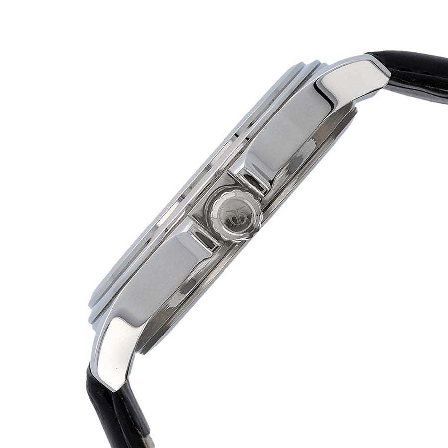 Titan Quartz Multifunction Anthracite Dial Leather Strap watch for Men