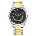 Titan Quartz Analog Black Dial Stainless Steel Strap Watch for Men