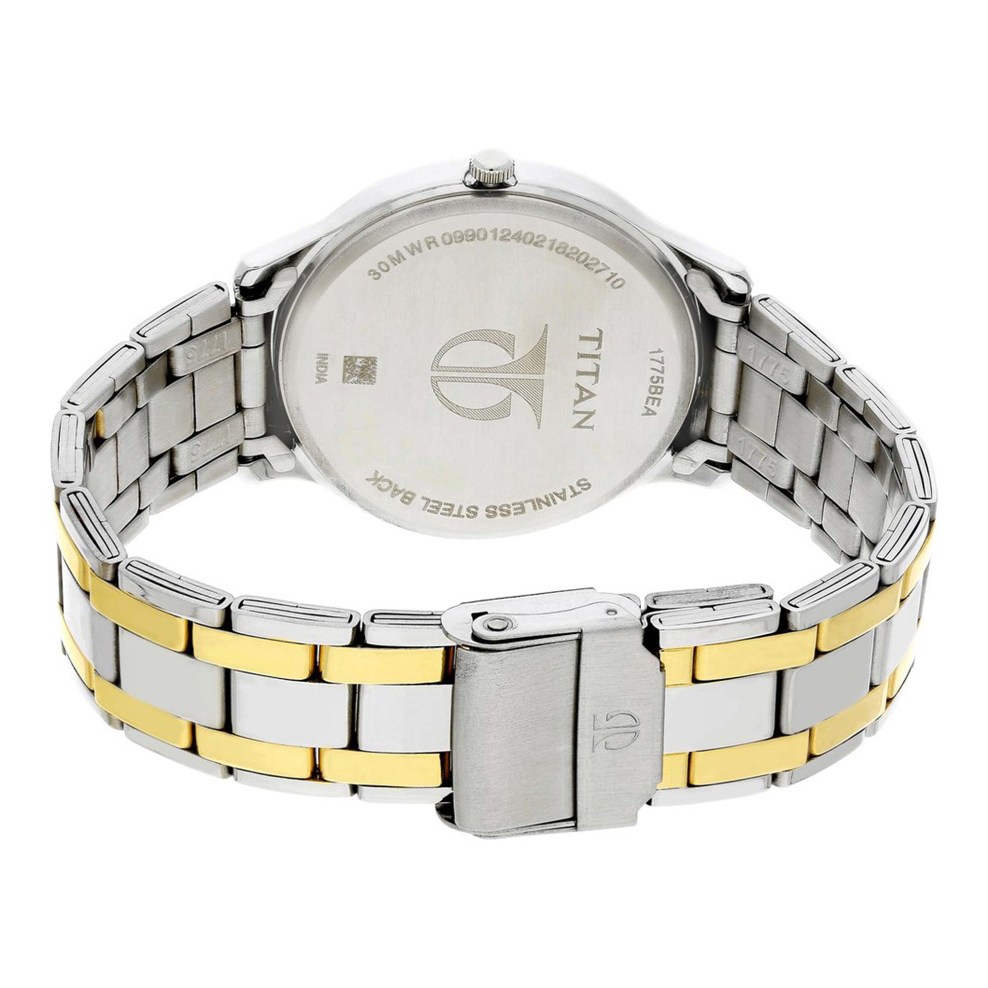Titan Analog with Date Dial Stainless Steel Strap watch for Men