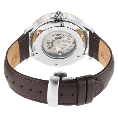 Titan Automatic Anthracite Dial Leather Strap Watch for Men