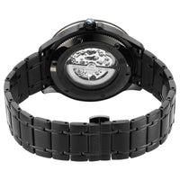 Titan Automatic Black Dial Stainless Steel Strap Watch for Men