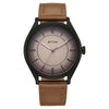 Titan Neo Economy V Brown Round Dial Leather Strap Watch For Men