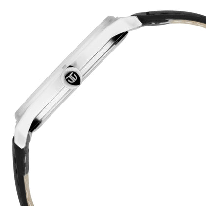 Titan Workwear Quartz Analog Black Dial Black Leather Strap Watch For Men