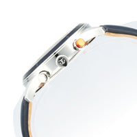 Titan Octane Quartz Multifunction Blue Dial With Blue Leather Strap Watch For Men